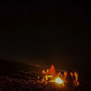 campfires crabs constellations hatteras ocean island center